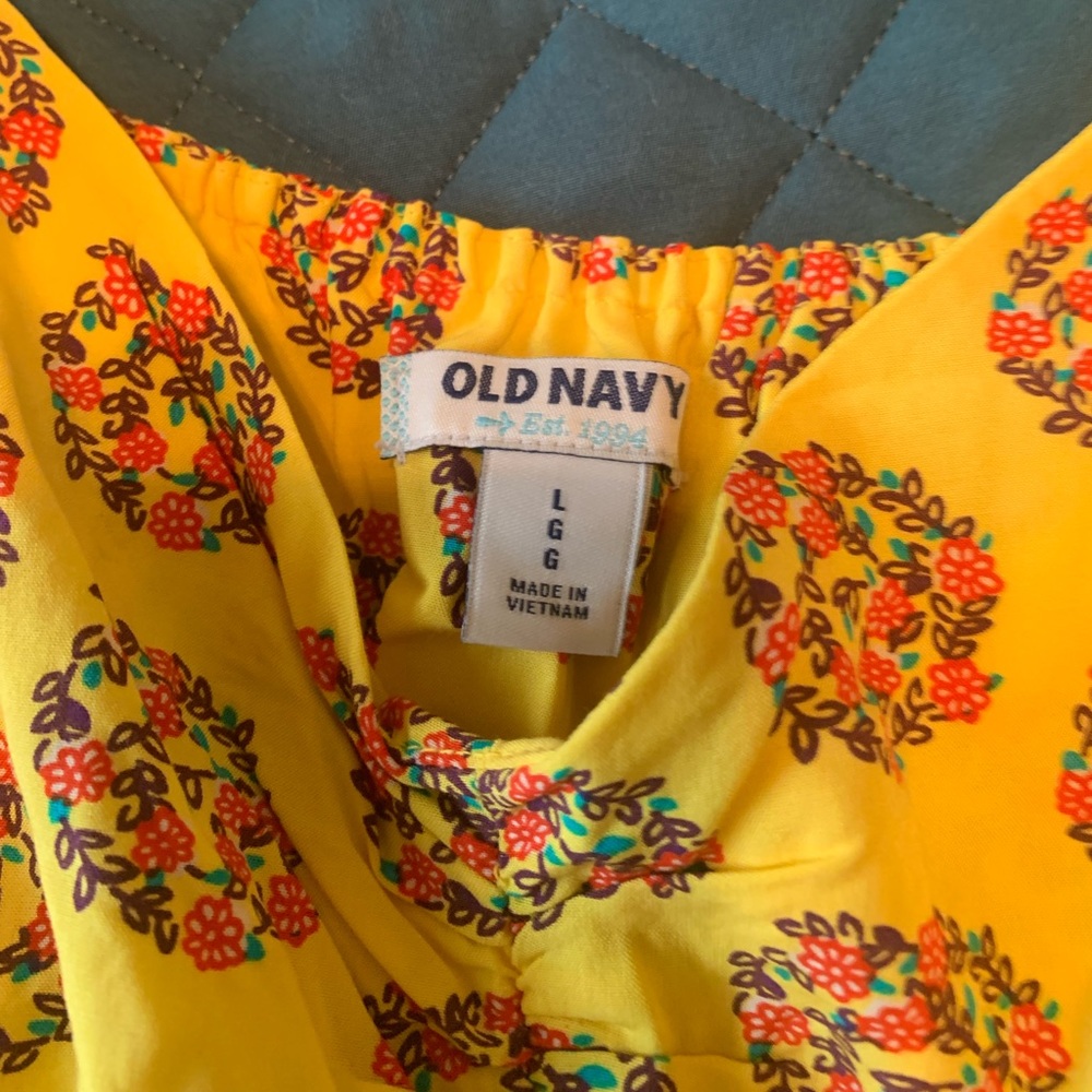 2/$20 or 3/$25 Floral Boho Dress Sz L - Picture 2 of 7